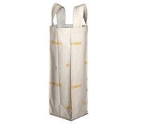 Bonamaison Digitally Printed 50% Cotton - 50% Polyester Wine Bag, Bottle Bag, Wine Bottle Covers, Wine Holder Bag, Size: 31 x 9 Cm
