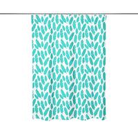 Bonamaison Digitally Printed Shower Curtain, 1 Piece 150x200 Cm - Designed And Manufactured in Turkey