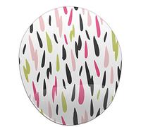 Bonamaison, Ergonomic Mouse Pad with Wrist Rest, Digital Printed Mouse Pad Anti-Tendon Sheath Problems, Non-Slip Base, for Office and Home, Size:20x23cm