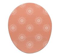 Bonamaison, Ergonomic Mouse Pad with Wrist Rest, Digital Printed Mouse Pad Anti-Tendon Sheath Problems, Non-Slip Base, for Office and Home, Size:20x23cm