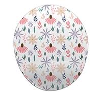 Bonamaison, Ergonomic Mouse Pad with Wrist Rest, Digital Printed Mouse Pad Anti-Tendon Sheath Problems, Non-Slip Base, for Office and Home, Size:20x23cm