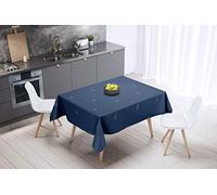Bonamaison Kitchen Decoration, Tablecloth, Blue, 140 x 140 Cm - Designed and Manufactured in Turkey
