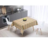 Bonamaison Kitchen Decoration, Tablecloth, Random Pattern, 140 x 140 Cm - Designed and Manufactured in Turkey
