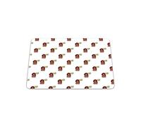 Bonamaison, Pop Art Digital Print Rectangle Mouse Mat, Non-slip Base, Office and Home, Size: 22x18cm