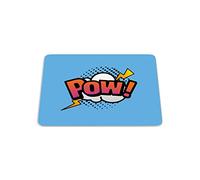 Bonamaison, Pop Art Digital Print Rectangle Mouse Mat, Non-slip Base, Office and Home, Size: 22x18cm