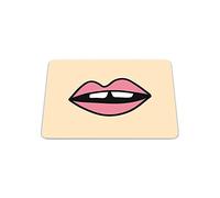 Bonamaison, Pop Art Digital Print Rectangle Mouse Mat, Non-slip Base, Office and Home, Size: 22x18cm