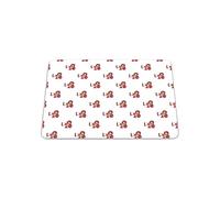 Bonamaison, Pop Art Digital Print Rectangle Mouse Mat, Non-slip Base, Office and Home, Size: 22x18cm