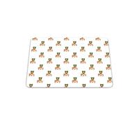 Bonamaison, Pop Art Digital Print Rectangle Mouse Mat, Non-slip Base, Office and Home, Size: 22x18cm