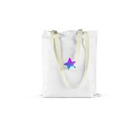 Bonamaison Printed Tote Bag, Reusable Grocery Bag, Shopping Bag, Machine Washable, Foldable, Canvas Cloth Bag with Handles, 48x55 Cm