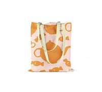 Bonamaison Printed Tote Bag, Reusable Grocery Bag, Shopping Bag, Machine Washable, Foldable, Canvas Cloth Bag with Handles, Size: 34x40 Cm