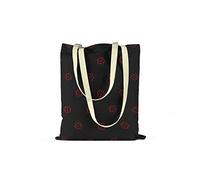 Bonamaison Printed Tote Bag, Reusable Grocery Bag, Shopping Bag, Machine Washable, Foldable, Canvas Cloth Bag with Handles, Size: 34x40 Cm