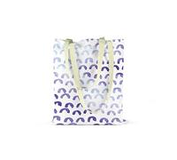 Bonamaison Printed Tote Bag, Reusable Grocery Bag, Shopping Bag, Machine Washable, Foldable, Canvas Cloth Bag with Handles, Size: 34x40 Cm