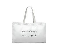 Bonamaison Printed Tote Bag, Reusable Grocery Bag, Shopping Bag, Machine Washable, Foldable, Canvas Cloth Bag with Handles, 47x42 Cm
