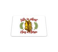 Bonamaison, Rectangle Digital Printed Mouse Pad, Non-Slip Base, for Office and Home, Size: 22 x 18 cm