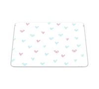 Bonamaison, Rectangle Digital Printed Mouse Pad, Non-Slip Base, for Office and Home, Size: 22 x 18 cm