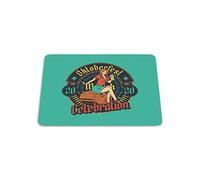 Bonamaison, Rectangle Digital Printed Mouse Pad, Non-Slip Base, for Office and Home, Size: 22 x 18 cm