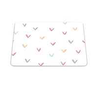 Bonamaison, Rectangle Digital Printed Mouse Pad, Non-Slip Base, for Office and Home, Size: 22 x 18 cm