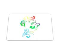 Bonamaison, Rectangle Pop Art Digital Printed Mouse Pad, Non-Slip Base, for Office and Home, Size: 22 x 18 cm
