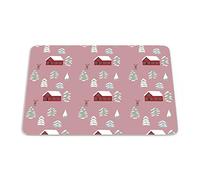 Bonamaison, Rectangle Pop Art Digital Printed Mouse Pad, Non-Slip Base, for Office and Home, Size: 22 x 18 cm