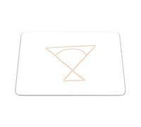 Bonamaison, Rectangle Pop Art Digital Printed Mouse Pad, Non-Slip Base, for Office and Home, Size: 22 x 18 cm