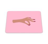 Bonamaison, Rectangle Pop Art Digital Printed Mouse Pad, Non-Slip Base, for Office and Home, Size: 22 x 18 cm