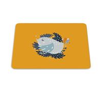 Bonamaison, Rectangle Pop Art Digital Printed Mouse Pad, Non-Slip Base, for Office and Home, Size: 22 x 18 cm