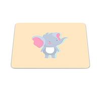 Bonamaison, Rectangle Pop Art Digital Printed Mouse Pad, Non-Slip Base, for Office and Home, Size: 22 x 18 cm