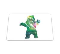 Bonamaison, Rectangle Pop Art Digital Printed Mouse Pad, Non-Slip Base, for Office and Home, Size: 22 x 18 cm