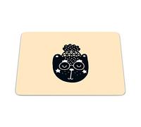 Bonamaison, Rectangle Pop Art Digital Printed Mouse Pad, Non-Slip Base, for Office and Home, Size: 22 x 18 cm
