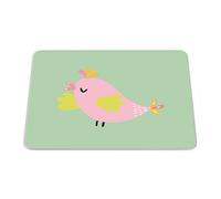 Bonamaison, Rectangle Pop Art Digital Printed Mouse Pad, Non-Slip Base, for Office and Home, Size: 22 x 18 cm
