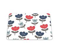 Bonamaison, Rectangle Pop Art Digital Printed Mouse Pad, Non-Slip Base, for Office and Home, Size: 22 x 18 cm