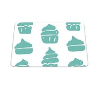 Bonamaison, Rectangle Pop Art Digital Printed Mouse Pad, Non-Slip Base, for Office and Home, Size: 22 x 18 cm