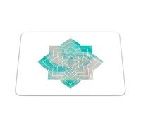 Bonamaison, Rectangle Pop Art Digital Printed Mouse Pad, Non-Slip Base, for Office and Home, Size: 22 x 18 cm