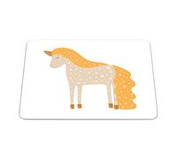 Bonamaison, Rectangle Pop Art Digital Printed Mouse Pad, Non-Slip Base, for Office and Home, Size: 22 x 18 cm