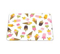 Bonamaison, Rectangle Pop Art Digital Printed Mouse Pad, Non-Slip Base, for Office and Home, Size: 22 x 18 cm