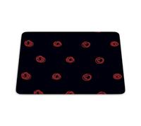 Bonamaison, Rectangle Pop Art Digital Printed Mouse Pad, Non-Slip Base, for Office and Home, Size: 22 x 18 cm