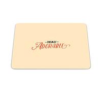 Bonamaison, Rectangle Pop Art Digital Printed Mouse Pad, Non-Slip Base, for Office and Home, Size: 22 x 18 cm
