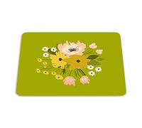 Bonamaison, Rectangle Pop Art Digital Printed Mouse Pad, Non-Slip Base, for Office and Home, Size: 22 x 18 cm