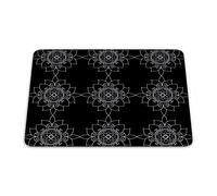 Bonamaison, Rectangle Pop Art Digital Printed Mouse Pad, Non-Slip Base, for Office and Home, Size: 22 x 18 cm