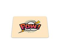 Bonamaison, Rectangle Pop Art Digital Printed Mouse Pad, Non-Slip Base, for Office and Home, Size: 22 x 18 cm