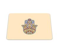 Bonamaison, Rectangle Pop Art Digital Printed Mouse Pad, Non-Slip Base, for Office and Home, Size: 22 x 18 cm
