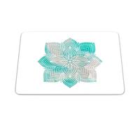 Bonamaison, Rectangle Pop Art Digital Printed Mouse Pad, Non-Slip Base, for Office and Home, Size: 22 x 18 cm