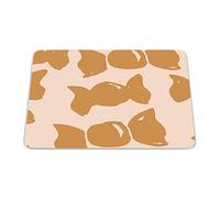 Bonamaison, Rectangle Pop Art Digital Printed Mouse Pad, Non-Slip Base, for Office and Home, Size: 22 x 18 cm
