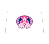 Bonamaison, Rectangle Pop Art Digital Printed Mouse Pad, Non-Slip Base, for Office and Home, Size: 22 x 18 cm