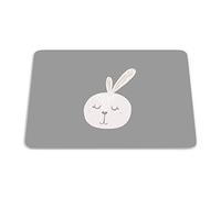 Bonamaison, Rectangle Pop Art Digital Printed Mouse Pad, Non-Slip Base, for Office and Home, Size: 22 x 18 cm