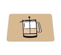 Bonamaison, Rectangle Pop Art Digital Printed Mouse Pad, Non-Slip Base, for Office and Home, Size: 22 x 18 cm