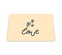 Bonamaison, Rectangle Pop Art Digital Printed Mouse Pad, Non-Slip Base, for Office and Home, Size: 22 x 18 cm