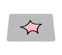 Bonamaison, Rectangle Pop Art Digital Printed Mouse Pad, Non-Slip Base, for Office and Home, Size: 22 x 18 cm