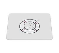 Bonamaison, Rectangle Pop Art Digital Printed Mouse Pad, Non-Slip Base, for Office and Home, Size: 22 x 18 cm