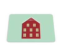 Bonamaison, Rectangular Digital Printed Mouse Mat Non-Slip Bottom for Office and Home Size: 22 x 18 cm